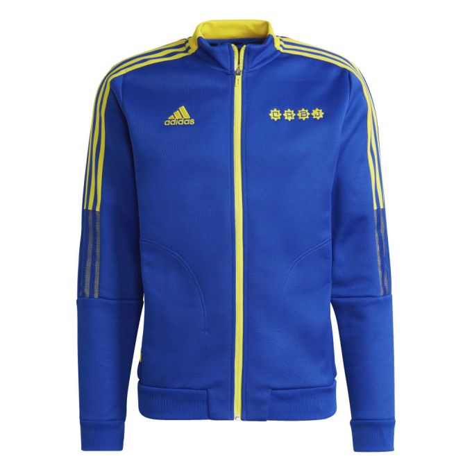 Campera adidas hombre discount azul