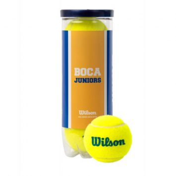 Pelotas Wilson Boca Juniors Tenis Ball x3 ( 820430 )